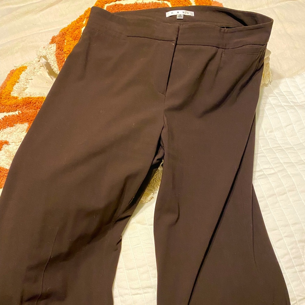 CAbi brand wide leg dress pants
